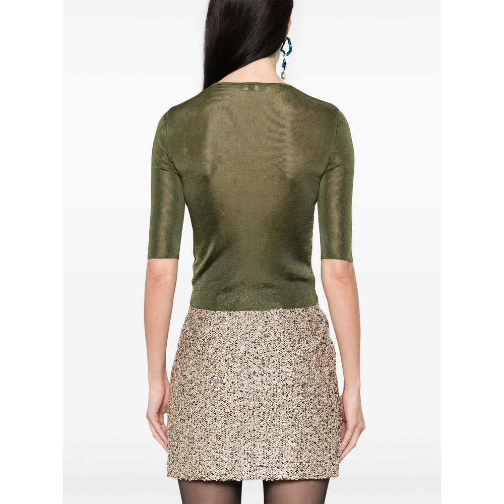 Saint Laurent Green Tops - T-Shirts & Jerseys Women - 3
