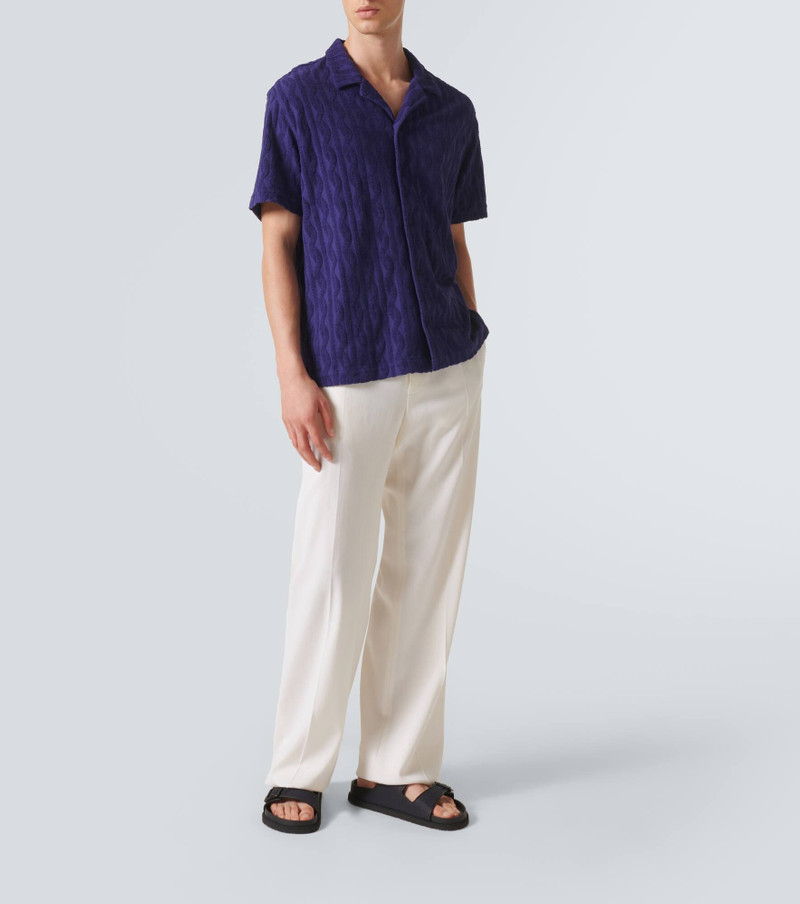 FRESCOBOL CARIOCA Roberto cotton terry bowling shirt outlook