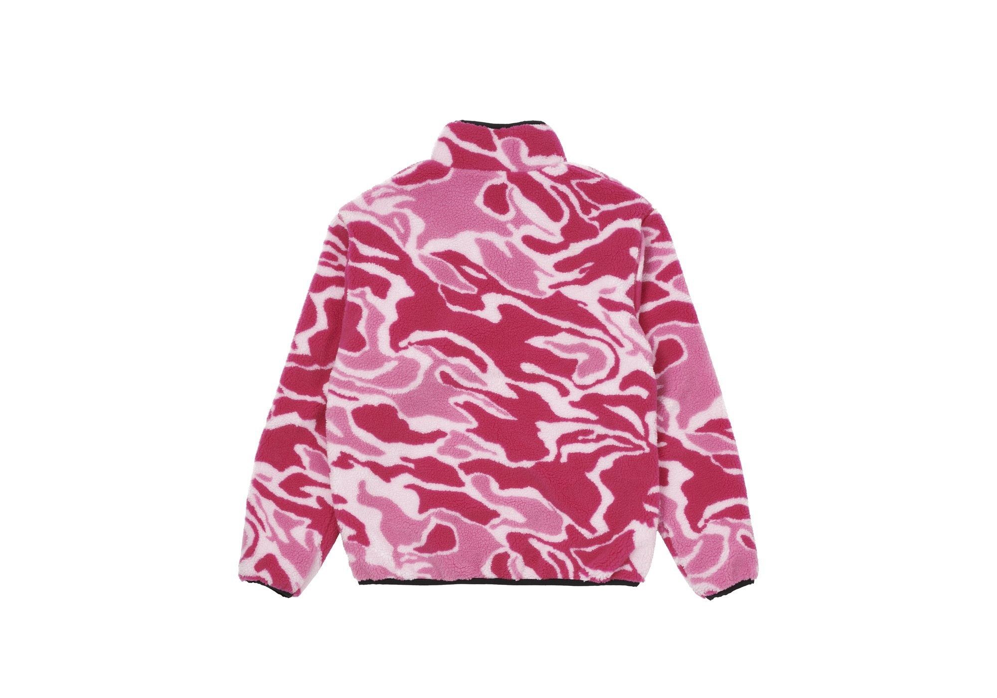 MIRAGE REVERSIBLE FLEECE JACKET PINK - 4