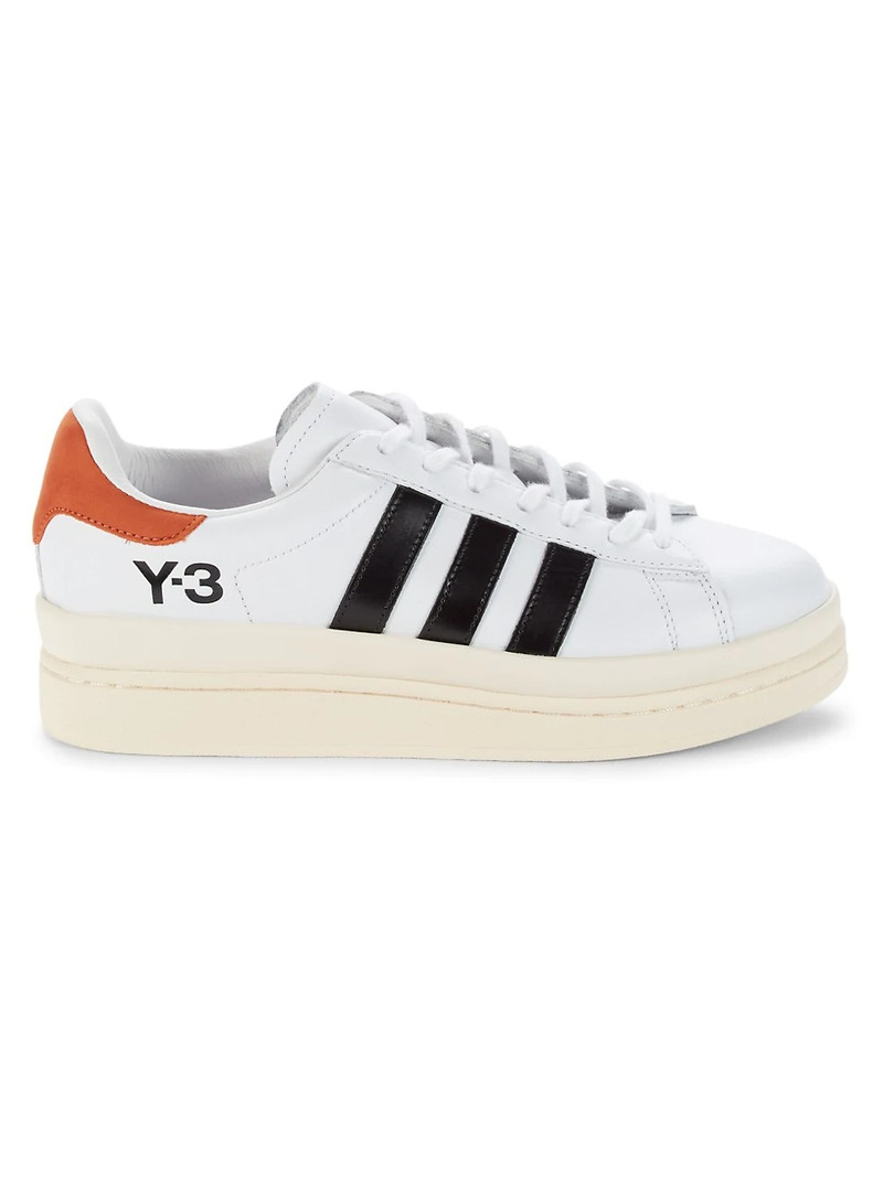 logo printed lace-up sneakers - 1