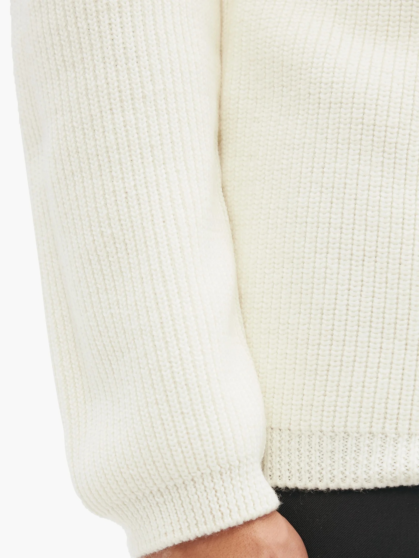 Logo-jacquard wool-blend sweater - 4