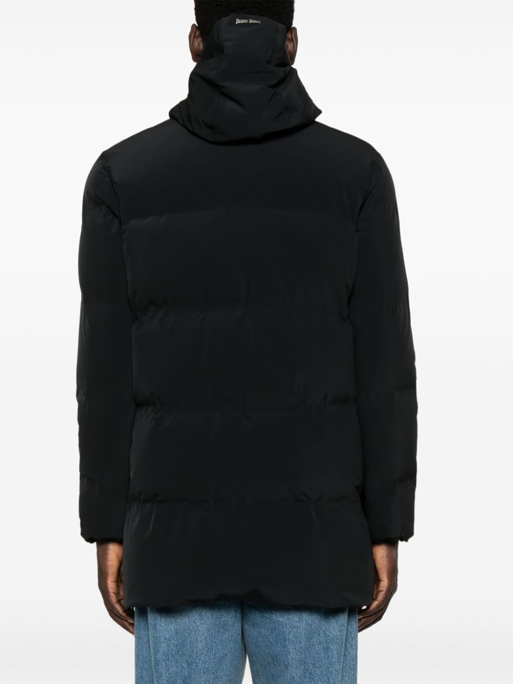 hooded puffer coat - 4