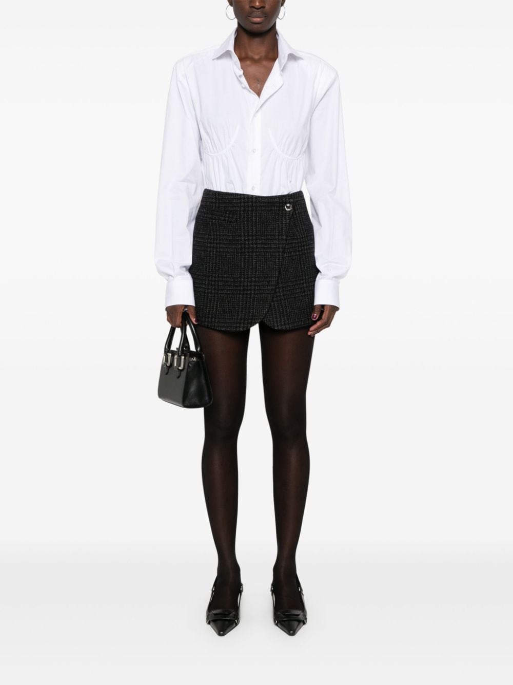 Prince of Wales mini skirt - 2
