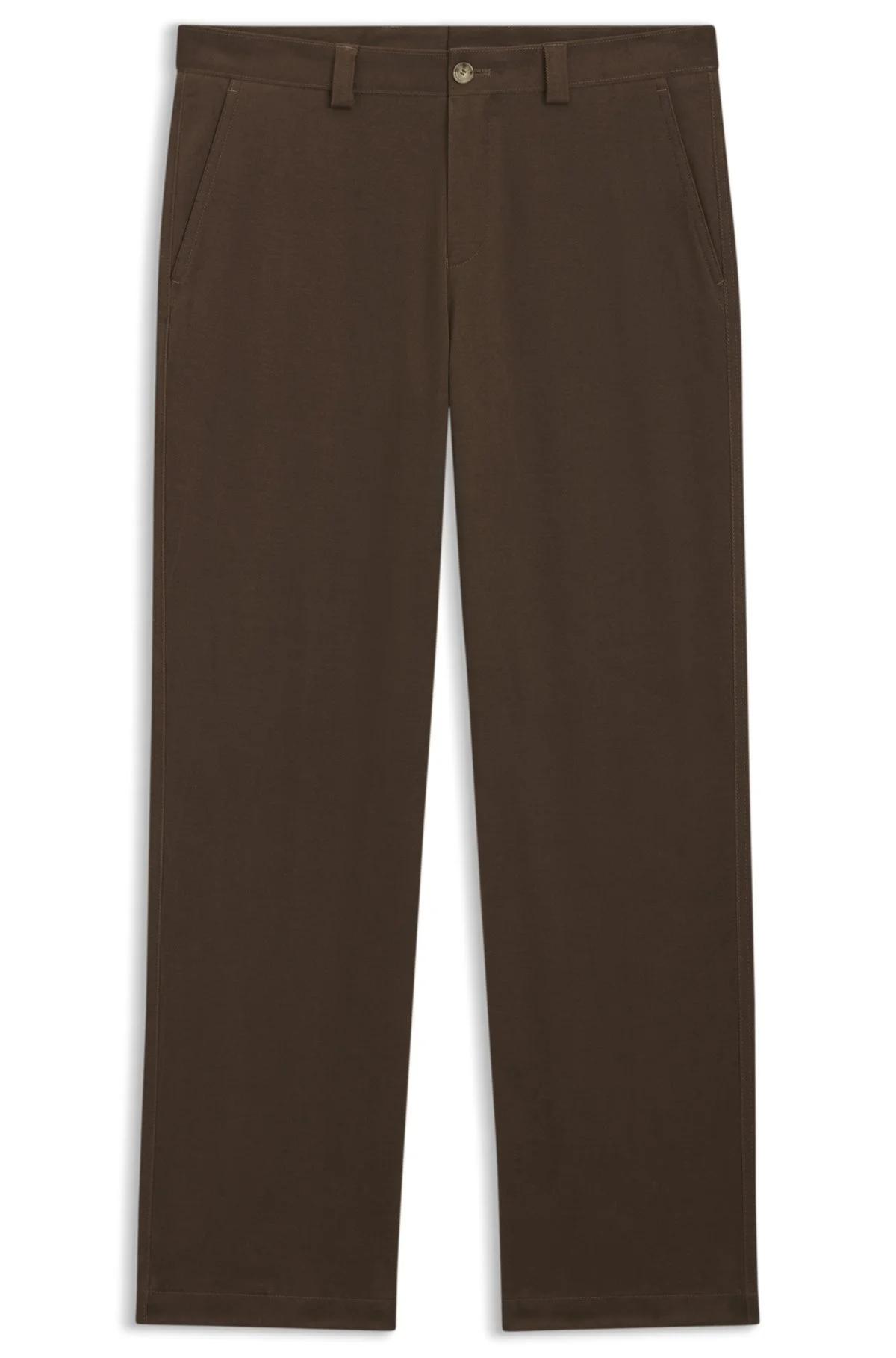 RELAXED-FIT TROUSERS IN STRETCH COTTON - 1