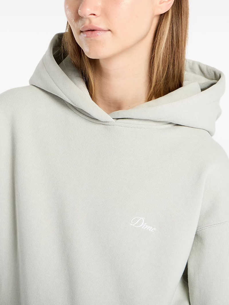 Cursive Small Logo hoodie 4