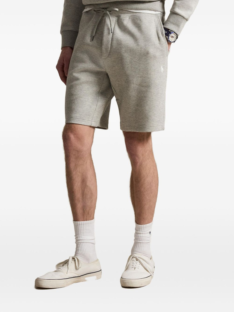 embroidered double-knit short 3