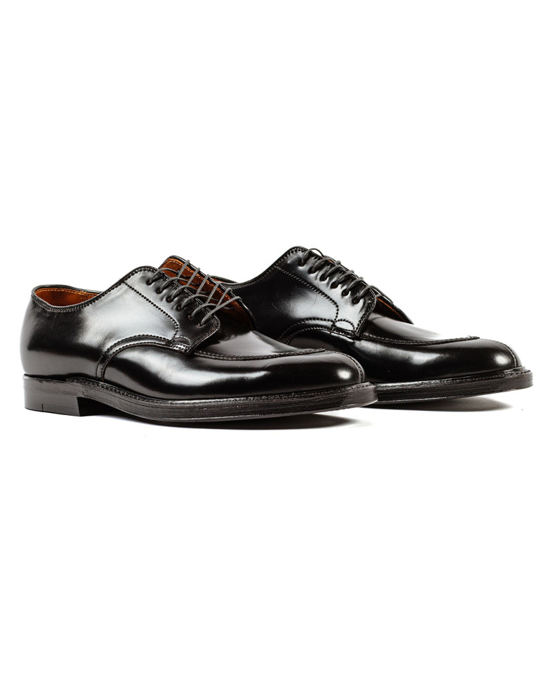 Alden V Tip Blucher Black Shell Cordovan G2601 outlook