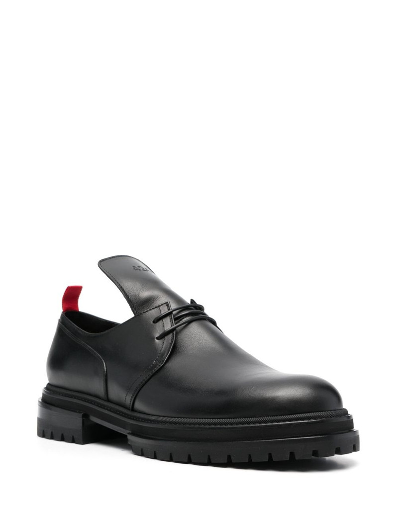 424 embossed-logo brogues outlook