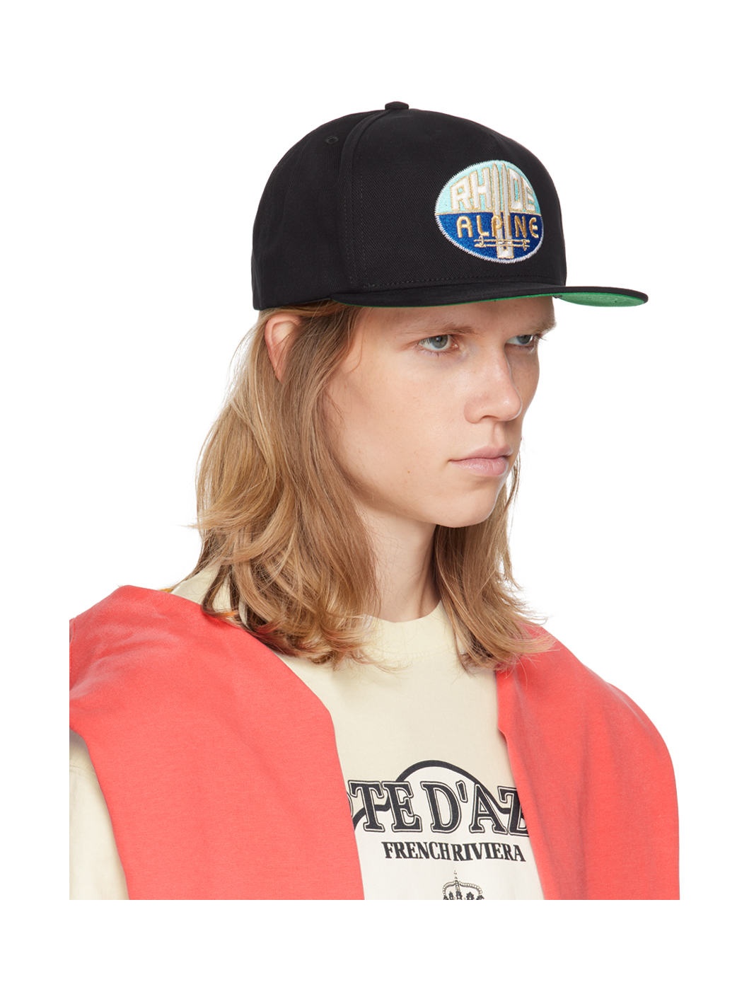 Black 'Rhude Alpine' Cap - 2