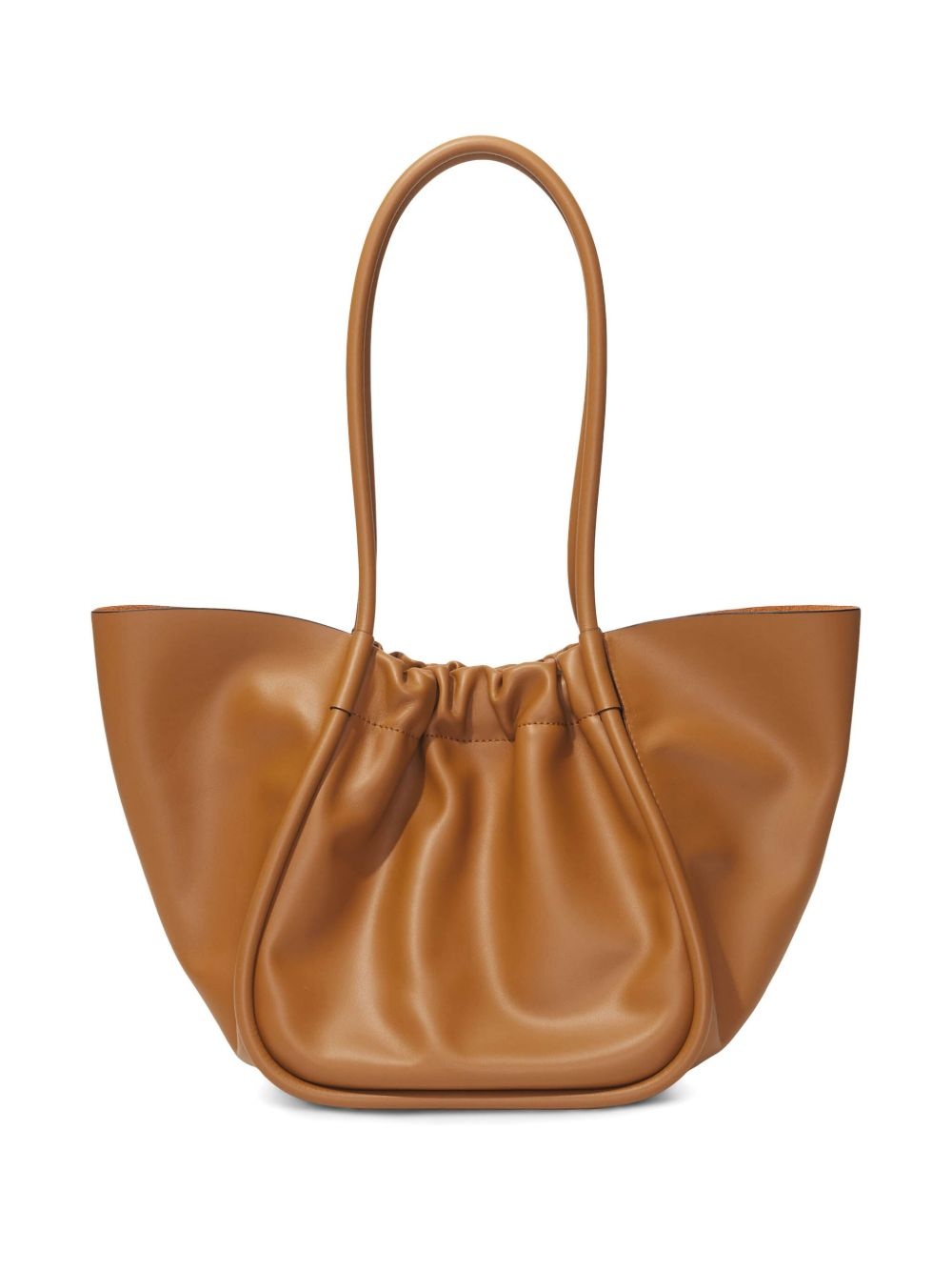 large ruched tote bag - 2
