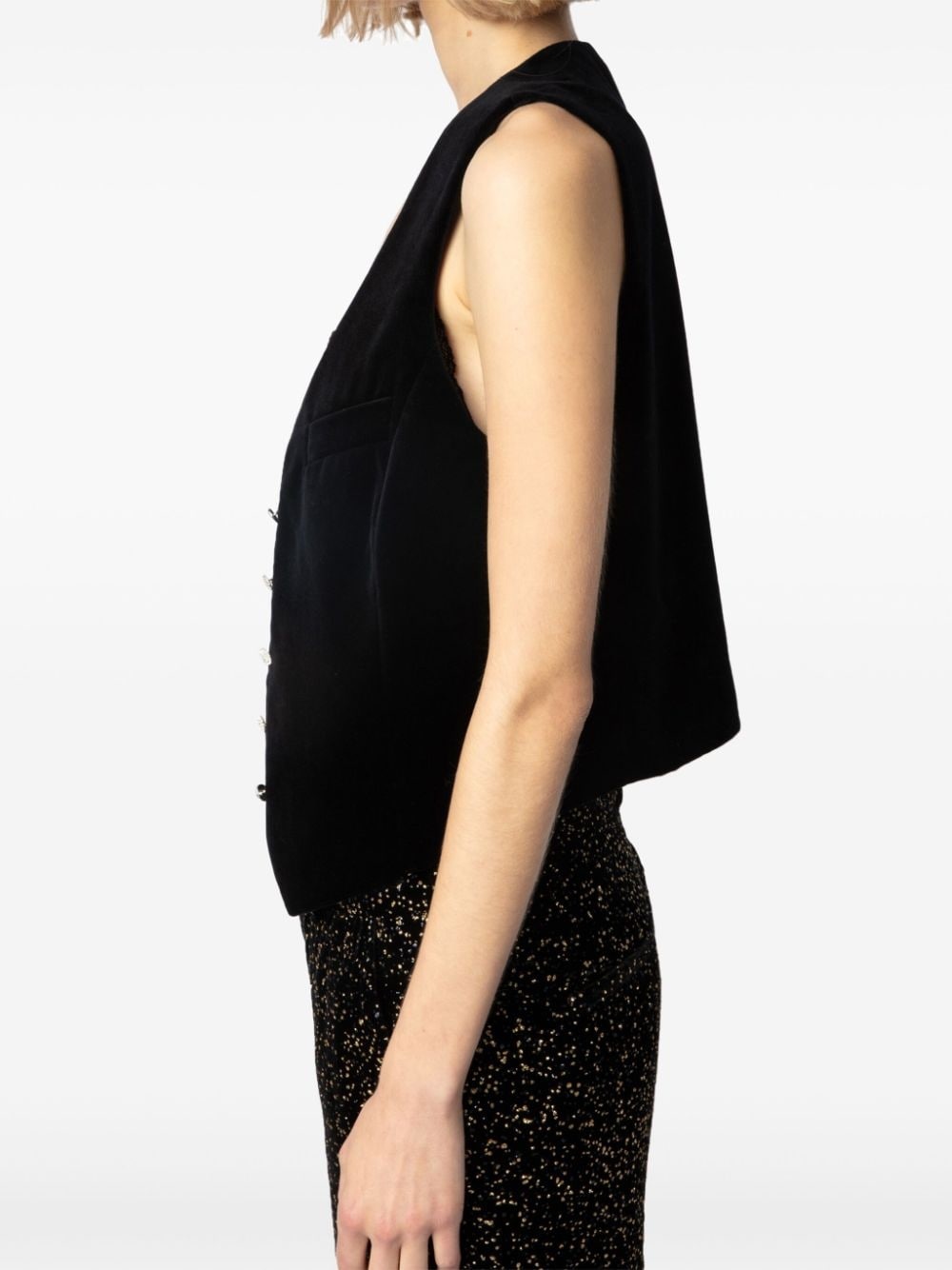 Emaux velvet vest - 6