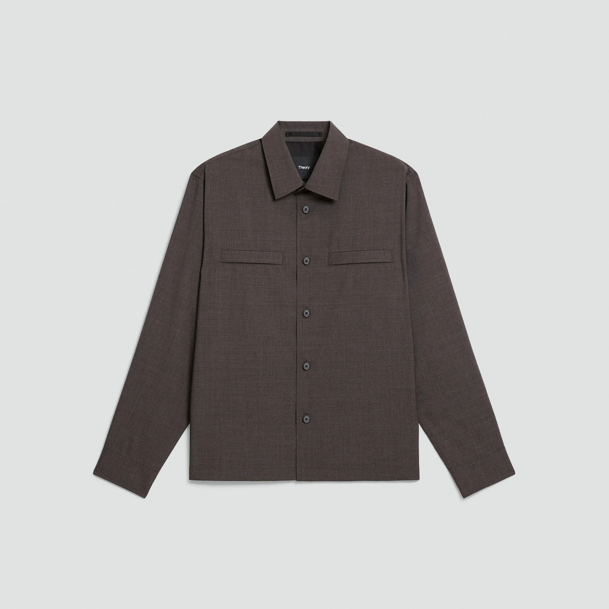 Utility Overshirt in Motion Wool - 1