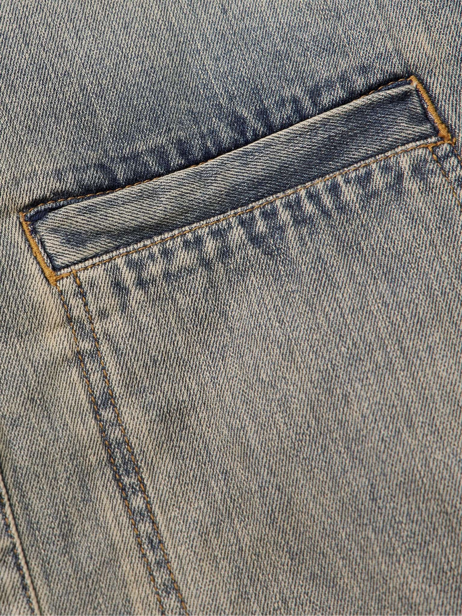 Herculean Oversized Selvedge Denim Shirt - 4