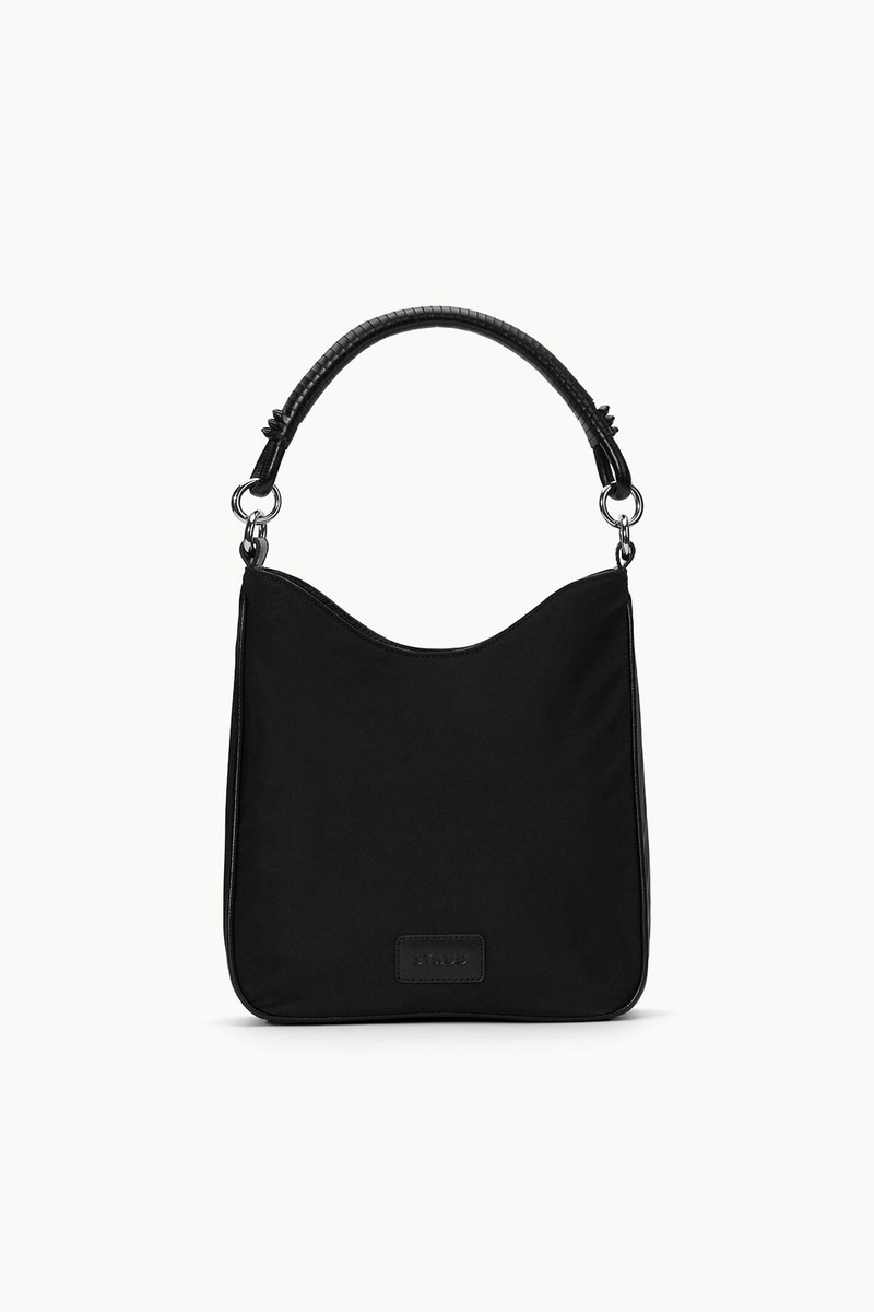STAUD MEL BAG BLACK NYLON 5