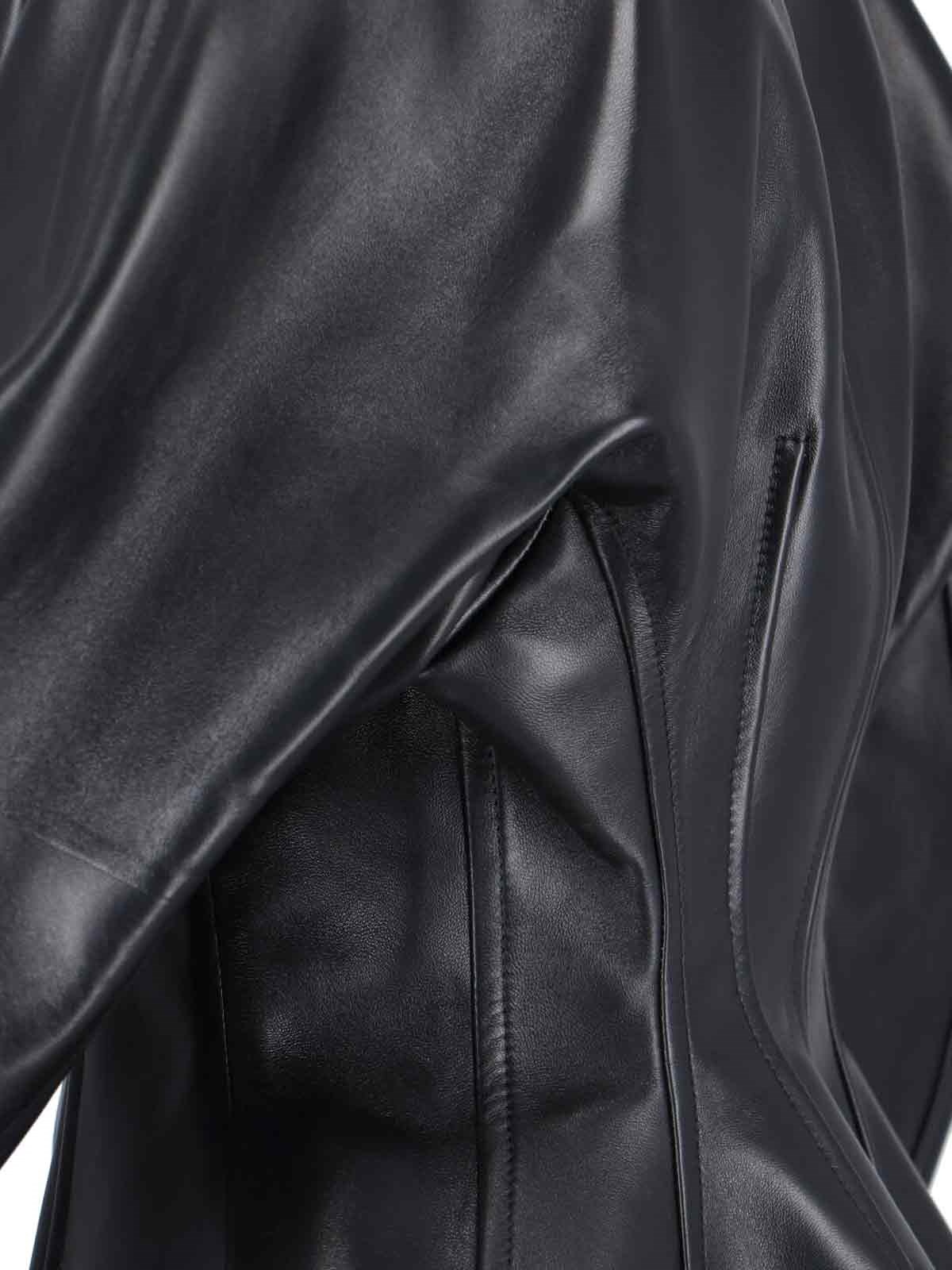 LAMB LEATHER JACKET - 5
