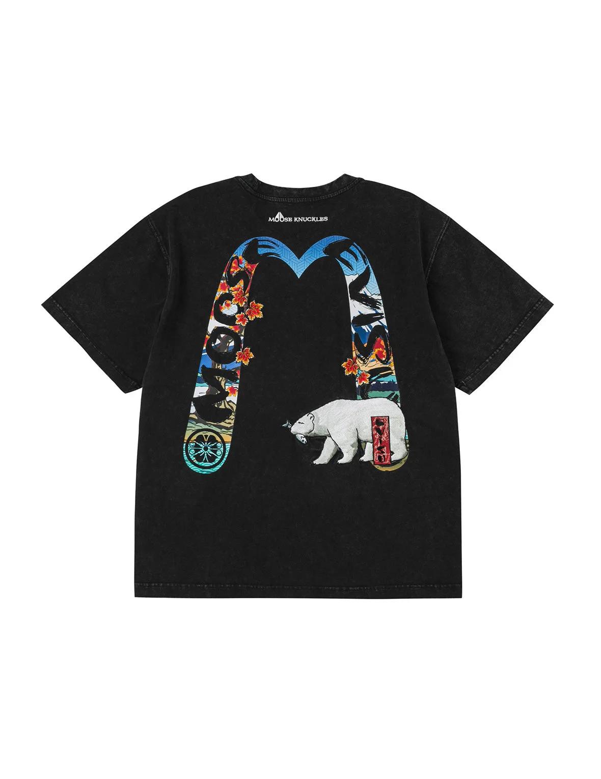 EVISU X MOOSE KNUCKLES Ukiyo-e T-shirt - 1