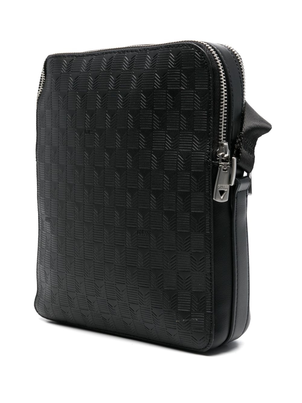 logo-plaque messenger bag - 3