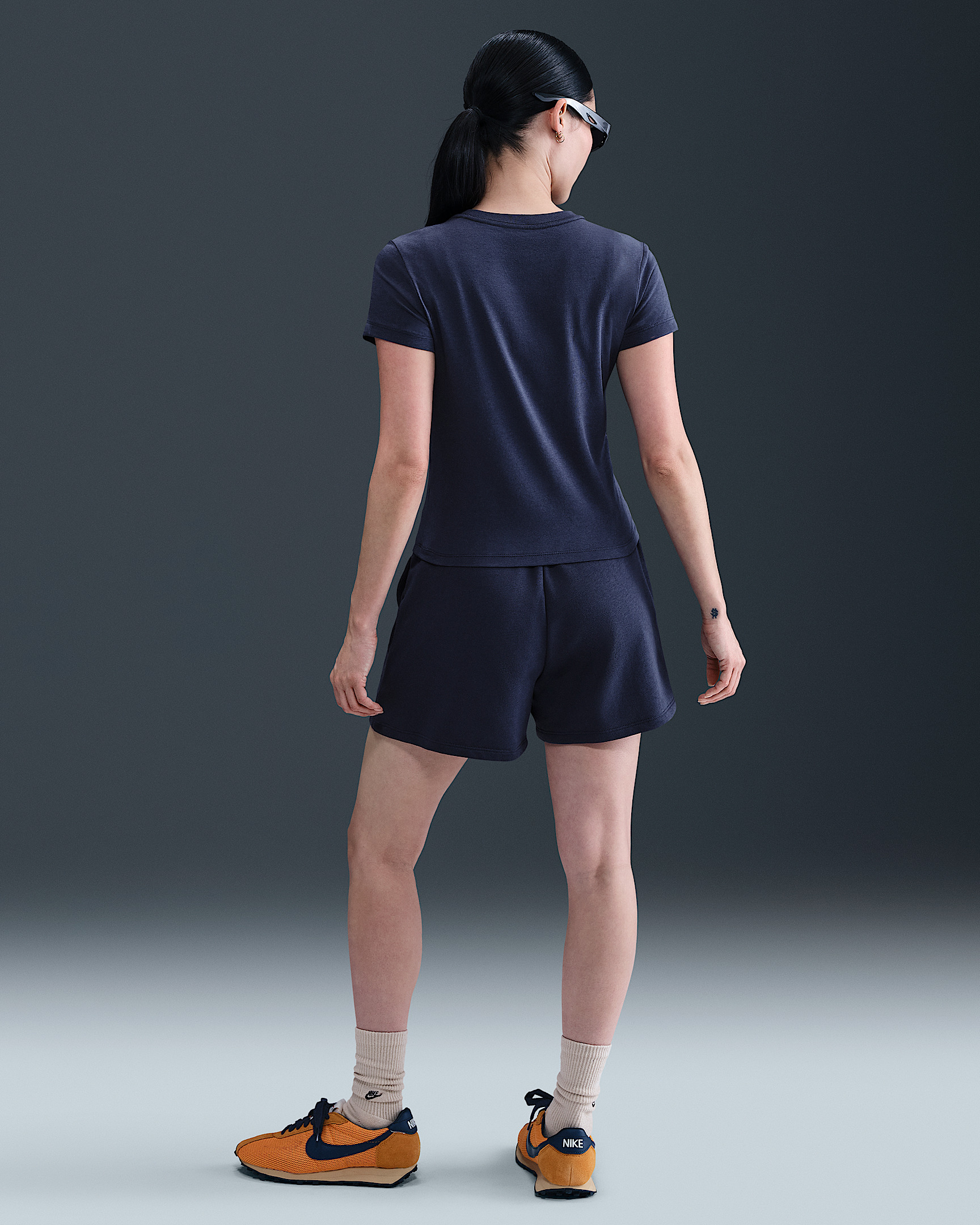 Nike Sportswear Chill Terry Women's Mid-Rise 4" French Terry Shorts - 4