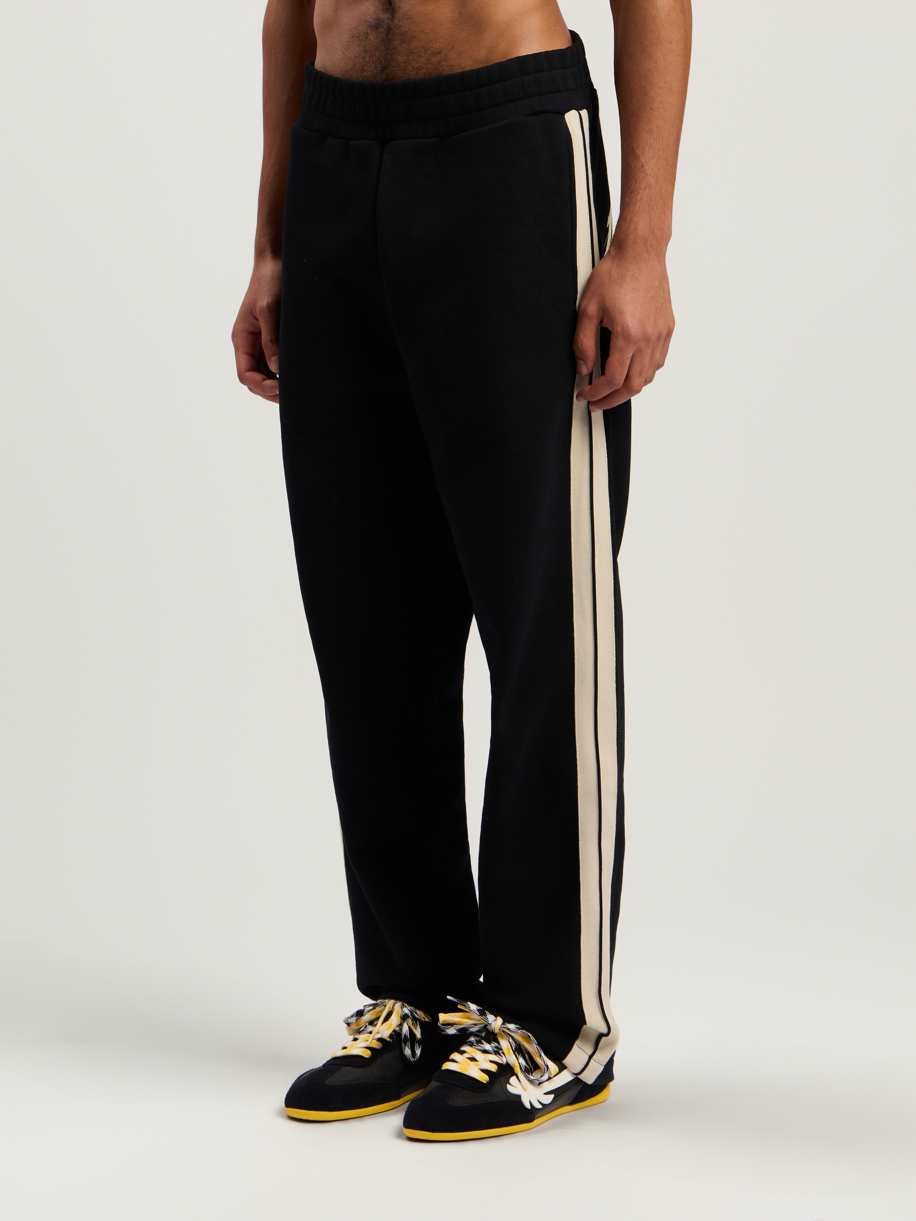 Curved Logo Track Sweatpants - 4