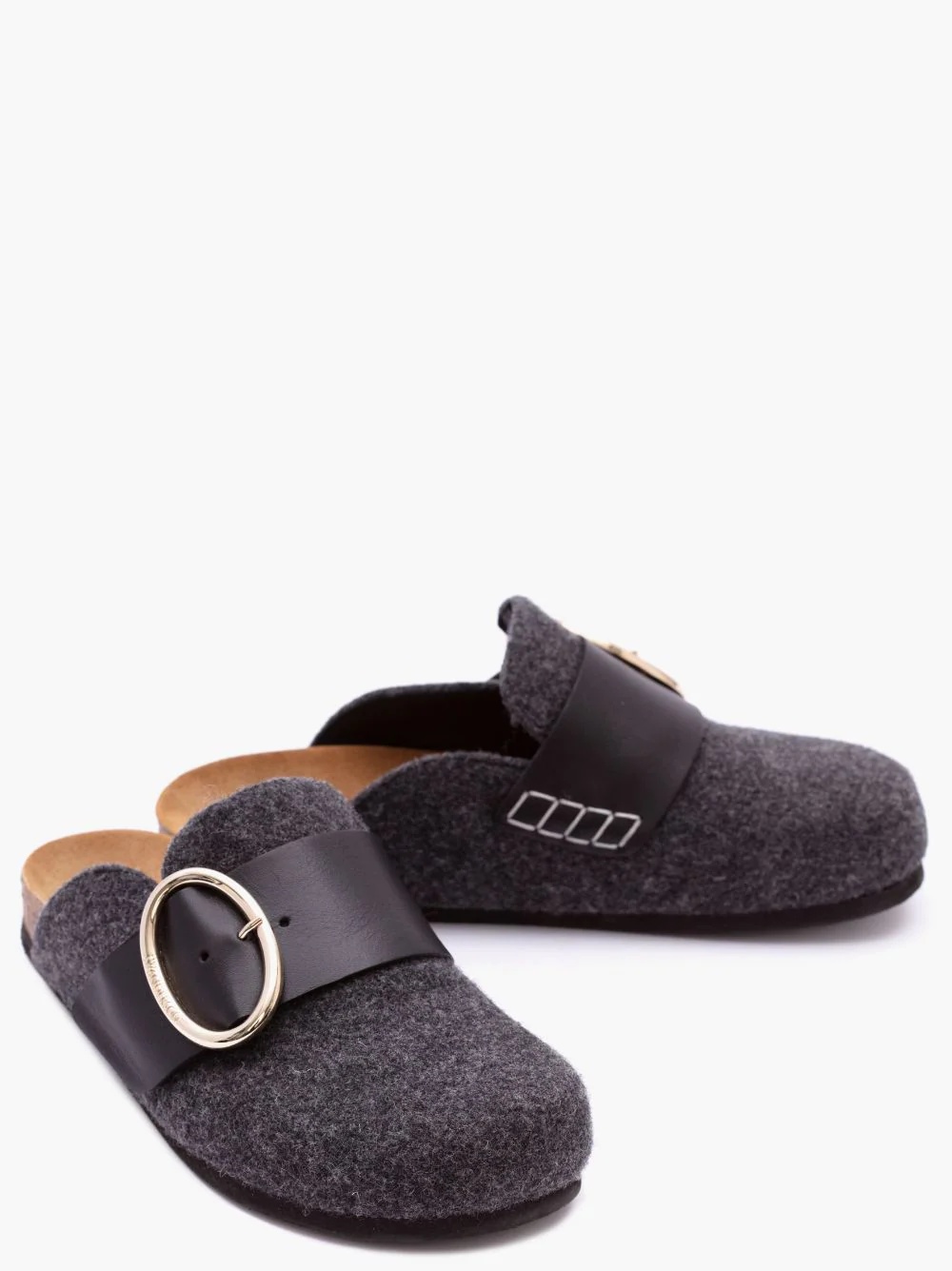 MEN'S FELT LOAFER MULES - 3