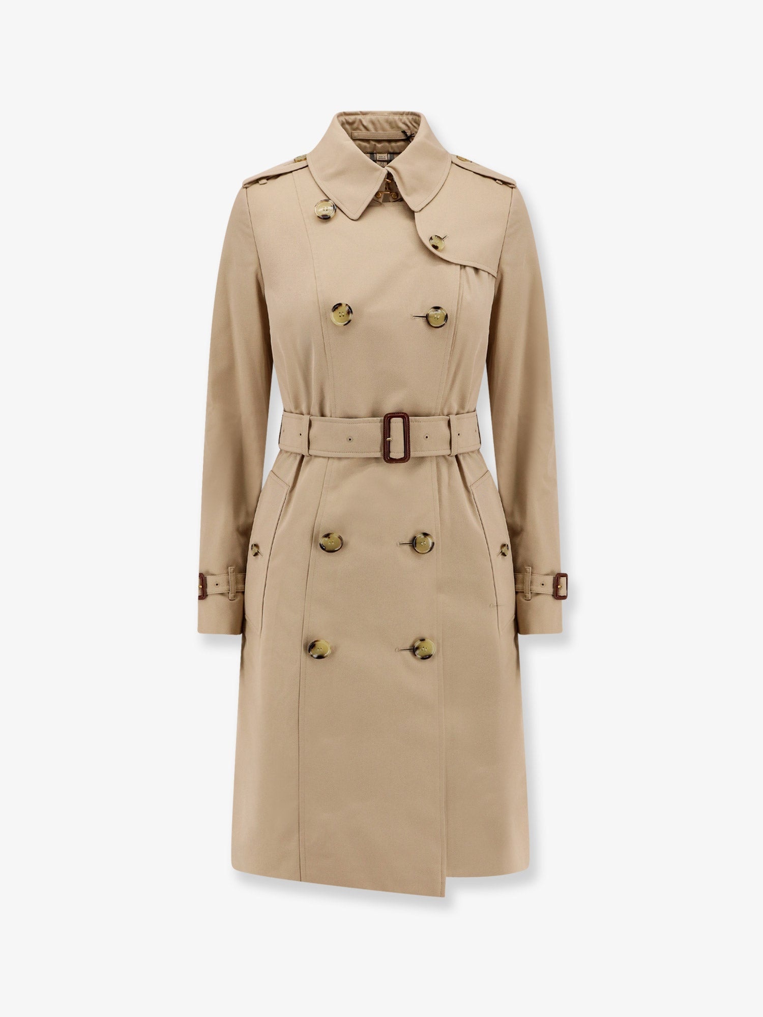 Burberry Woman Burberry Woman Beige Trench Coats - 1