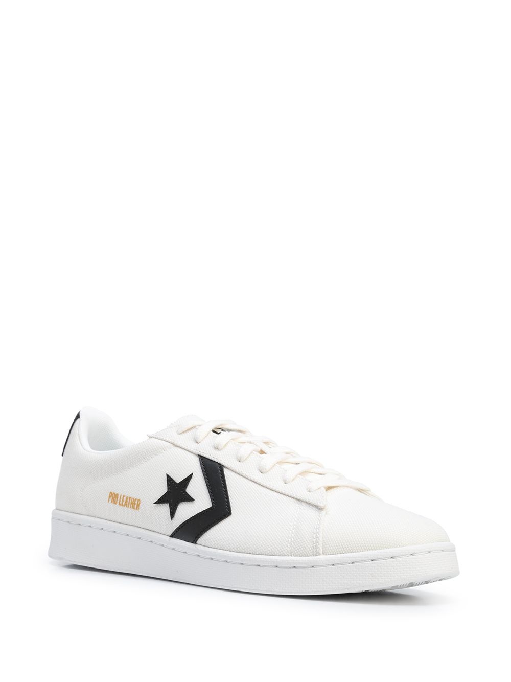 Pro leather court canvas sneakers - 2