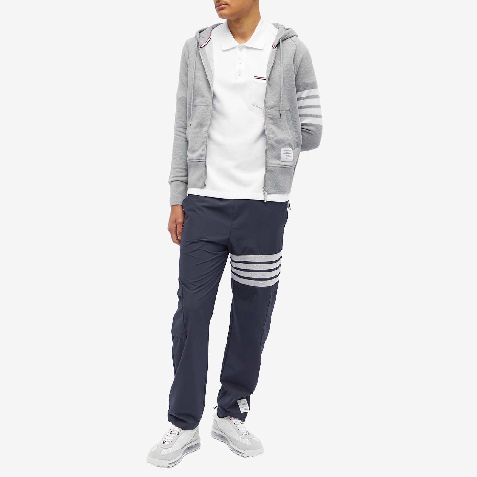 Thom Browne Classic Zip Hoodie - 4