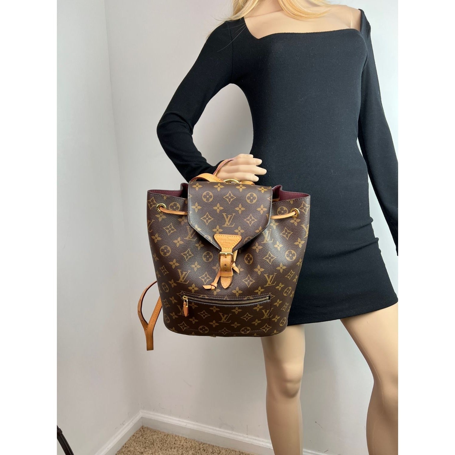 LOUIS VUITTON Montsouris NM Monogram Backpack - 6