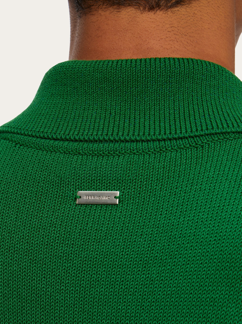 Knitted polo 5