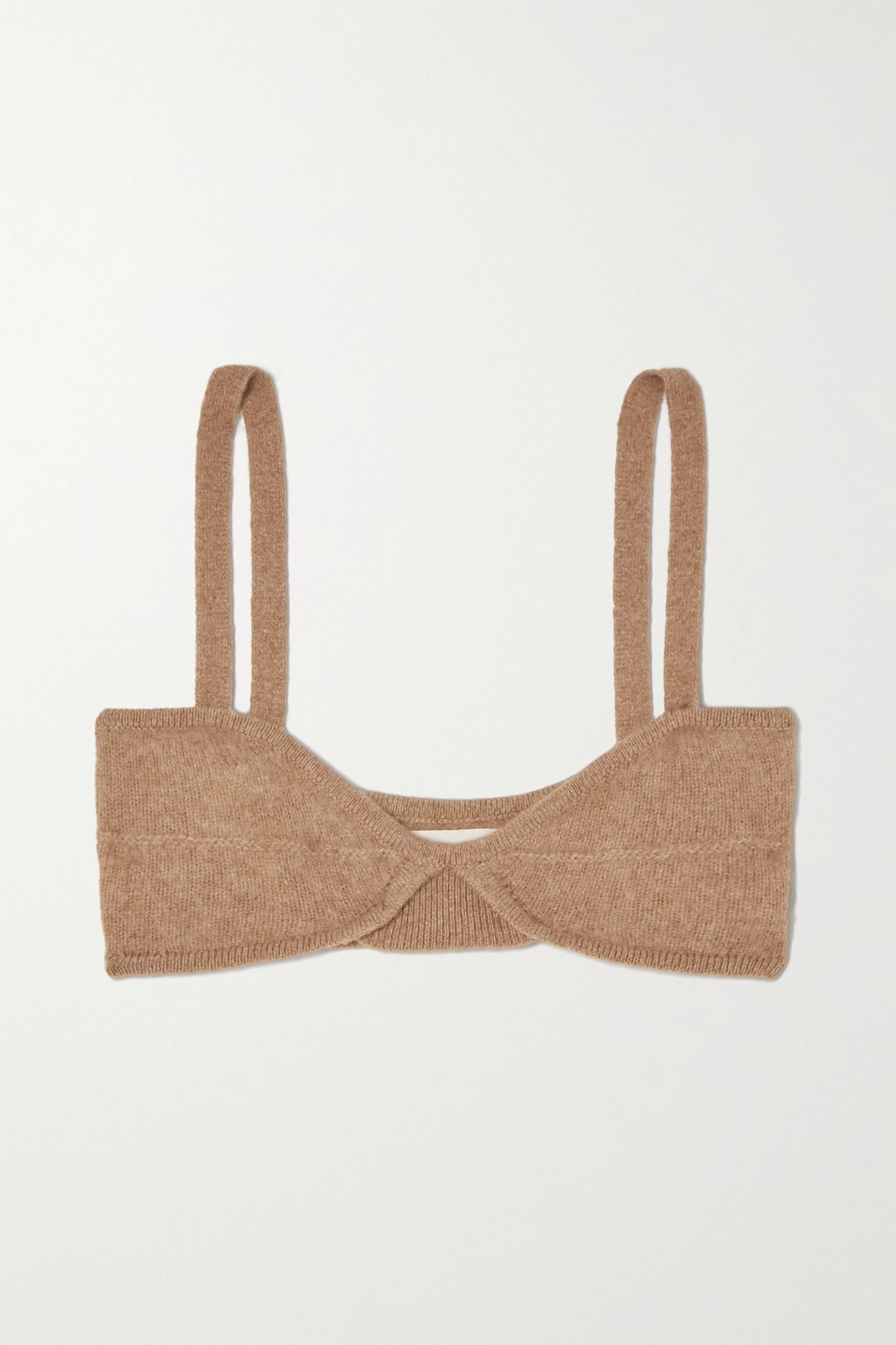 Eda cashmere soft-cup bra - 1