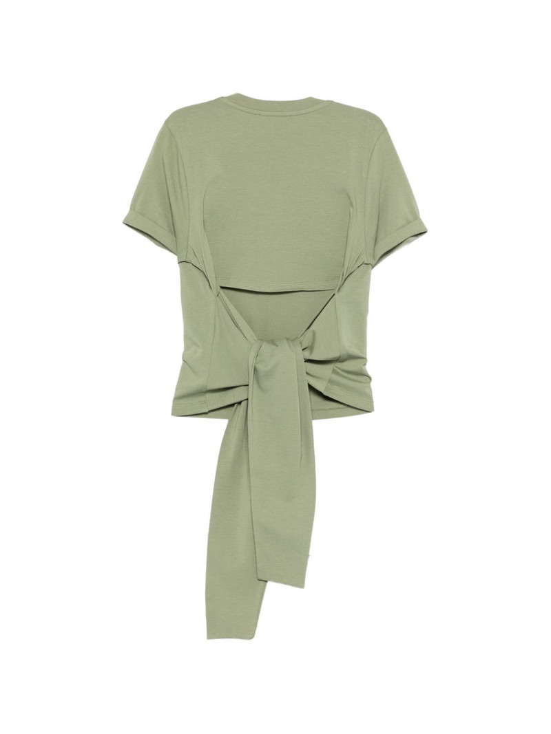 ba&sh tie-back cut-out T-shirt outlook