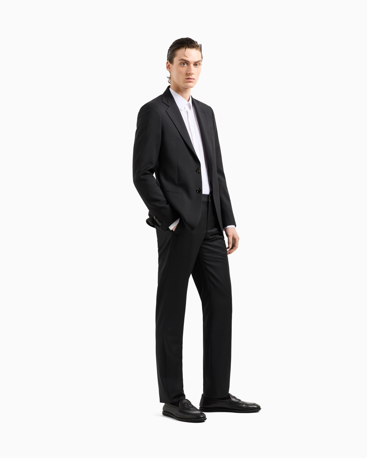 George line single-breasted jacket in cashmere - 2