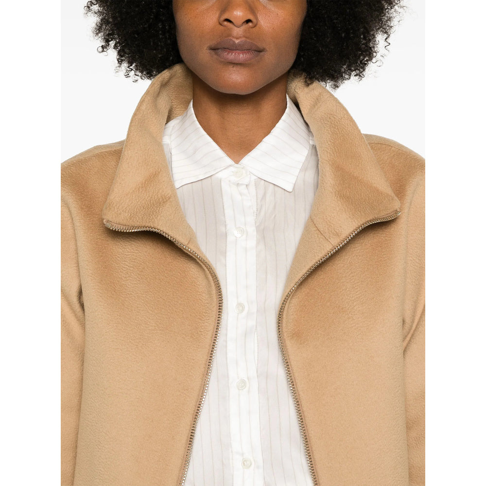 Herno Neutrals Coats - Single Breasted Coats Women - 2
