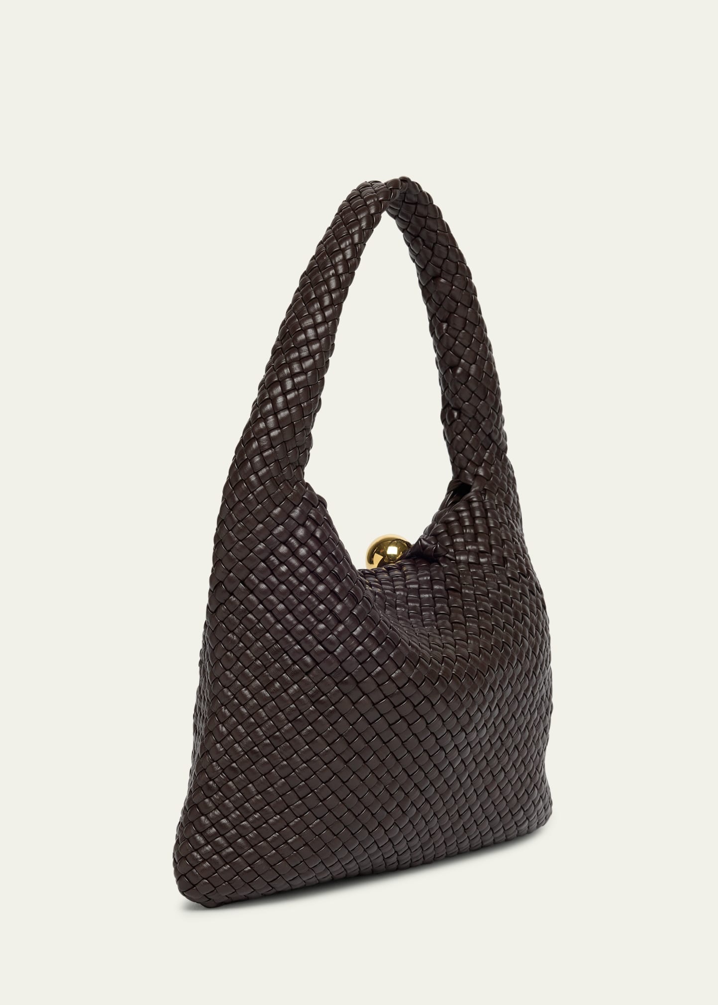 Tosca Intreccio Leather Shoulder Bag - 3