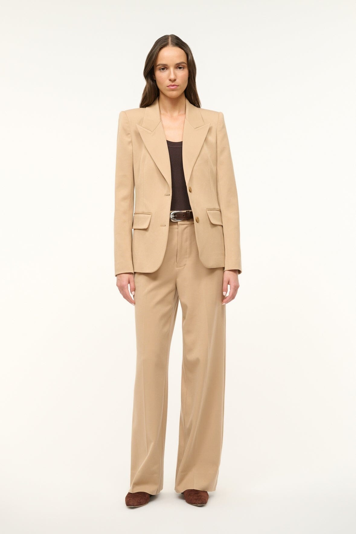 STAUD PRINCE PANT CAMEL - 6