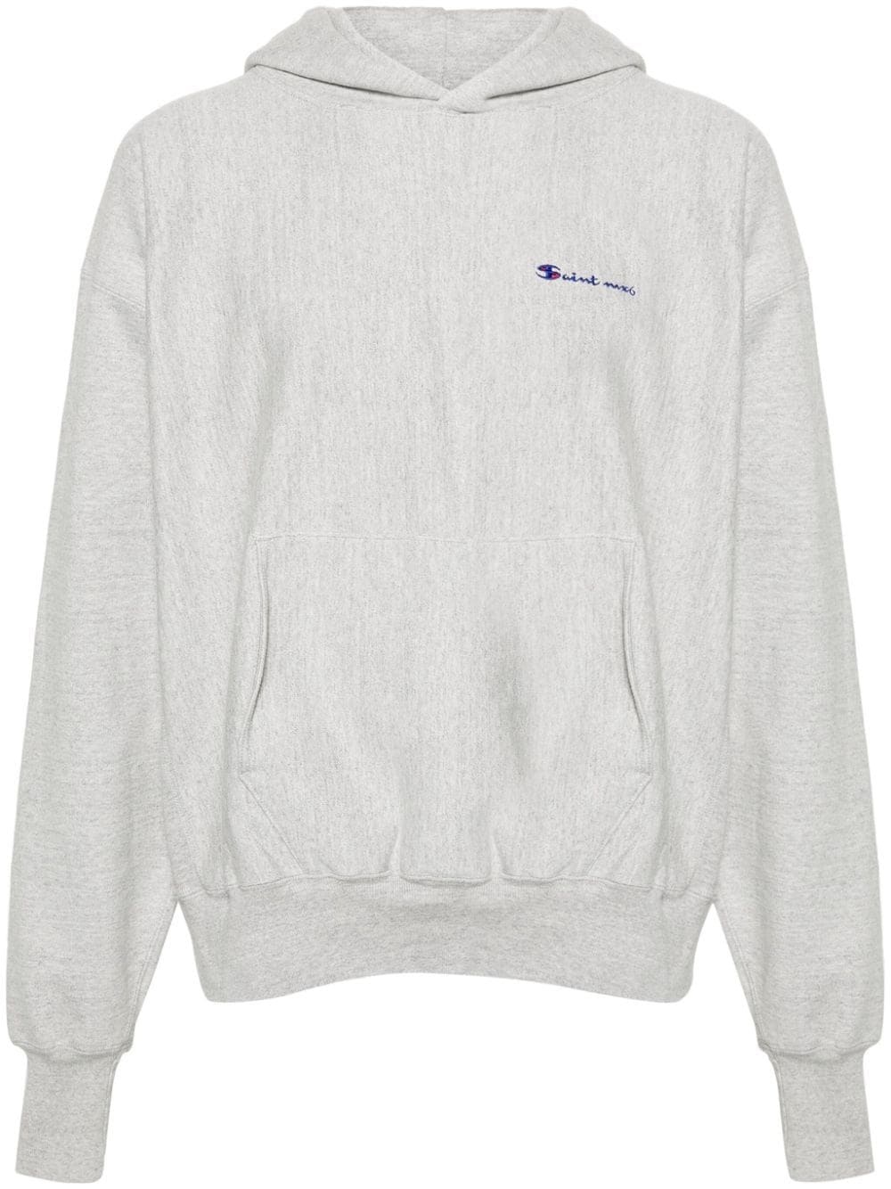 cotton-blend hoodie - 1