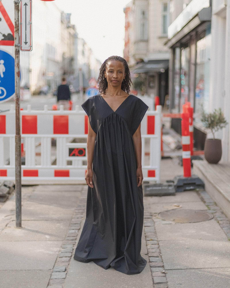 Cable Dress - Organic Cotton Poplin 5