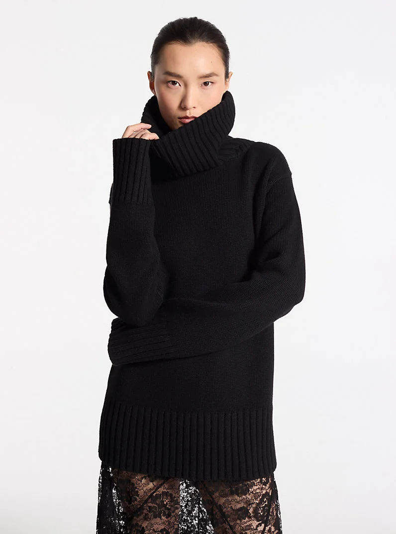 Cashmere Turtleneck Sweater - 1