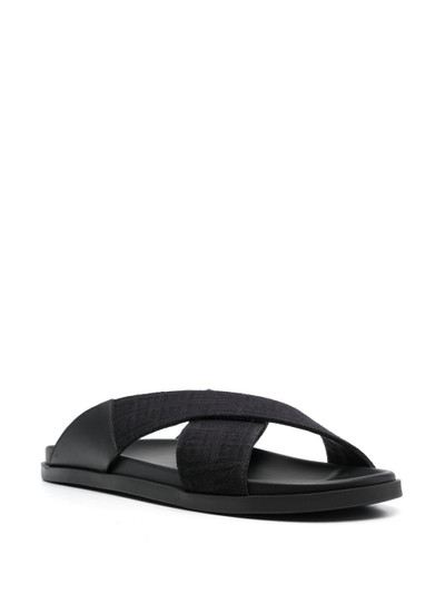 Givenchy 4G crossover-strap sandals outlook