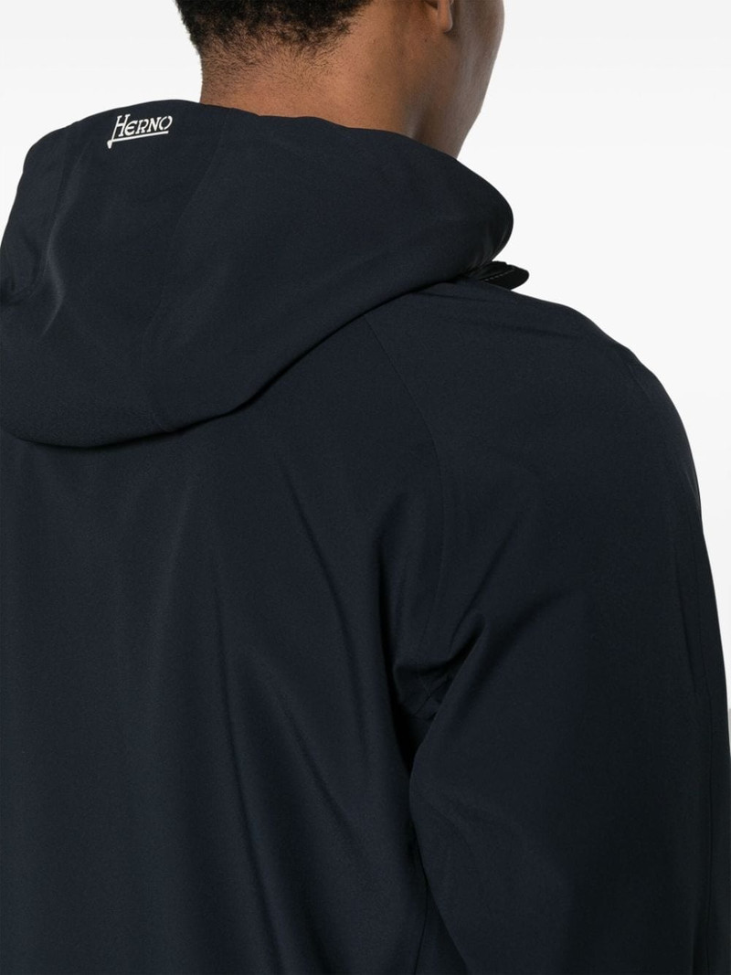 debossed-logo water-repellent jacket 5