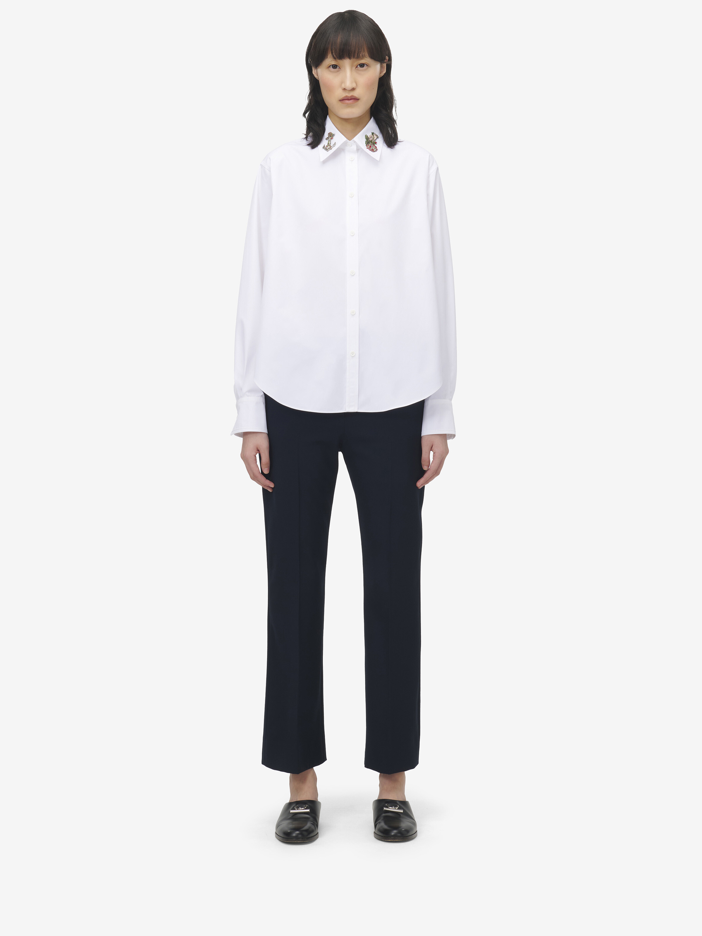 Sailor Tattoo Embroidery Shirt - 3