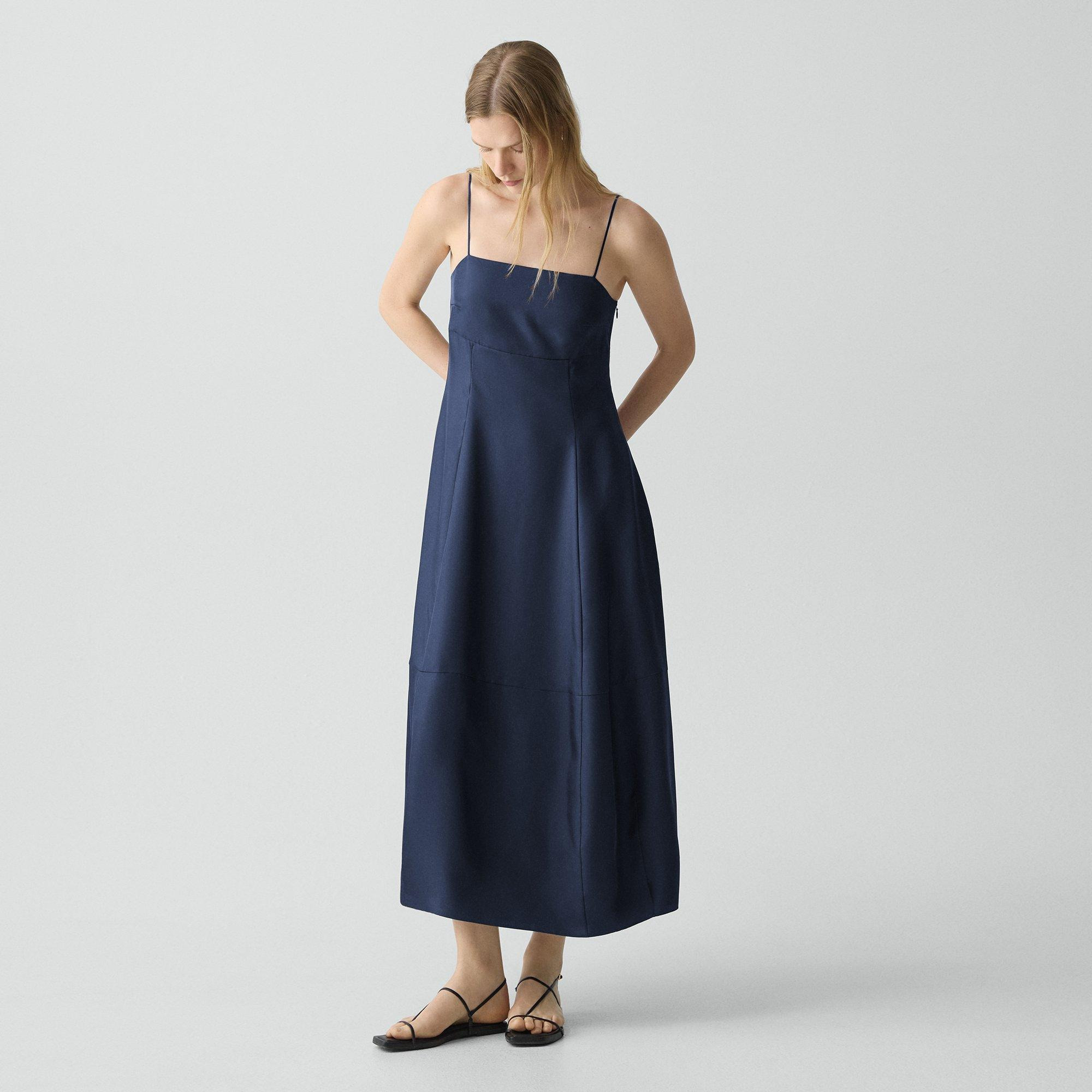 Parachute Dress in Mod Silk Twill - 2