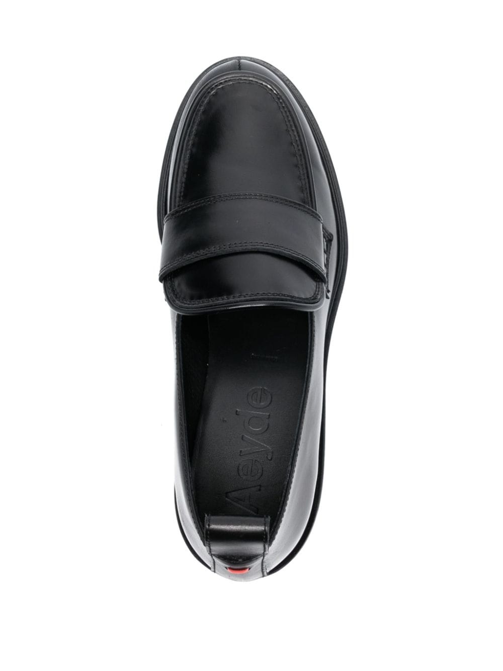 Ruth 40mm leather loafers - 4