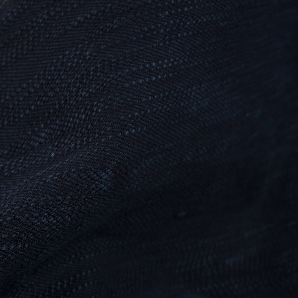 IH-555S-SLBod 16oz Slubby Selvedge Denim Super Slim Cut Jeans - Indigo Overdyed Black - 9