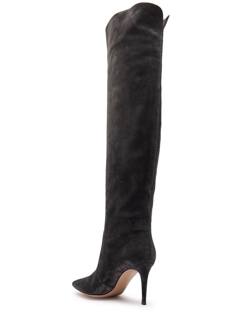 Gianvito Rossi Gianvito Rossi Hansen Suede Over-the-knee Boots outlook