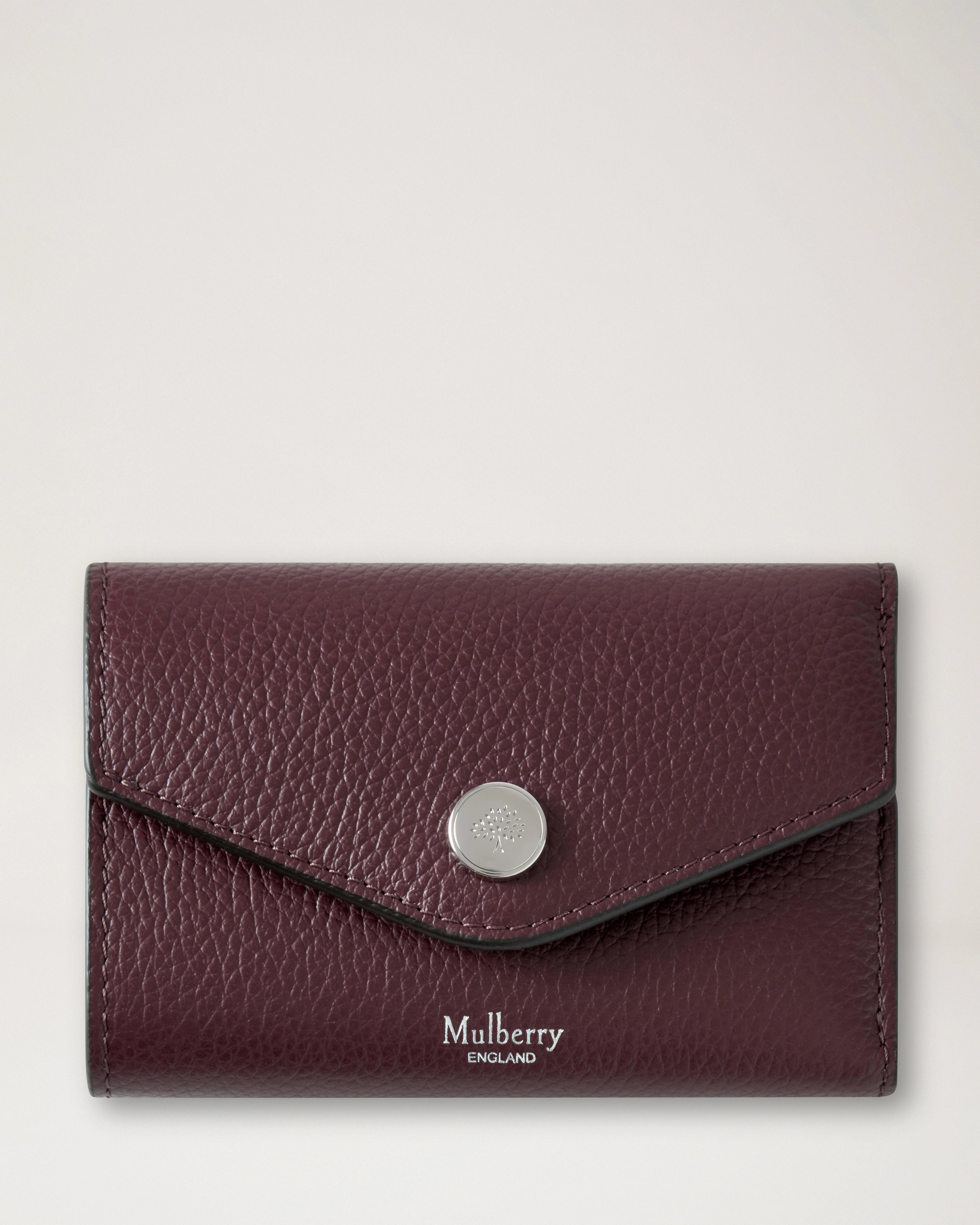 Folded Multi-Card Wallet
Black Cherry Small Classic Grain - 1