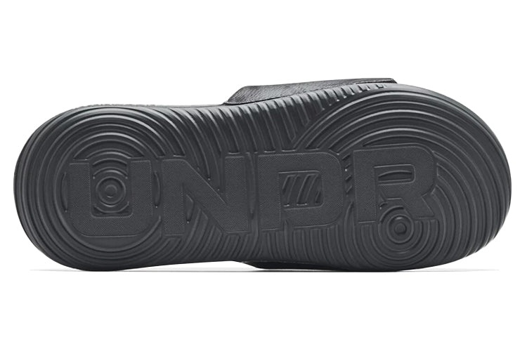 (WMNS) Under Armour Ansa Graphic Slipper Black 3024436-102 - 4