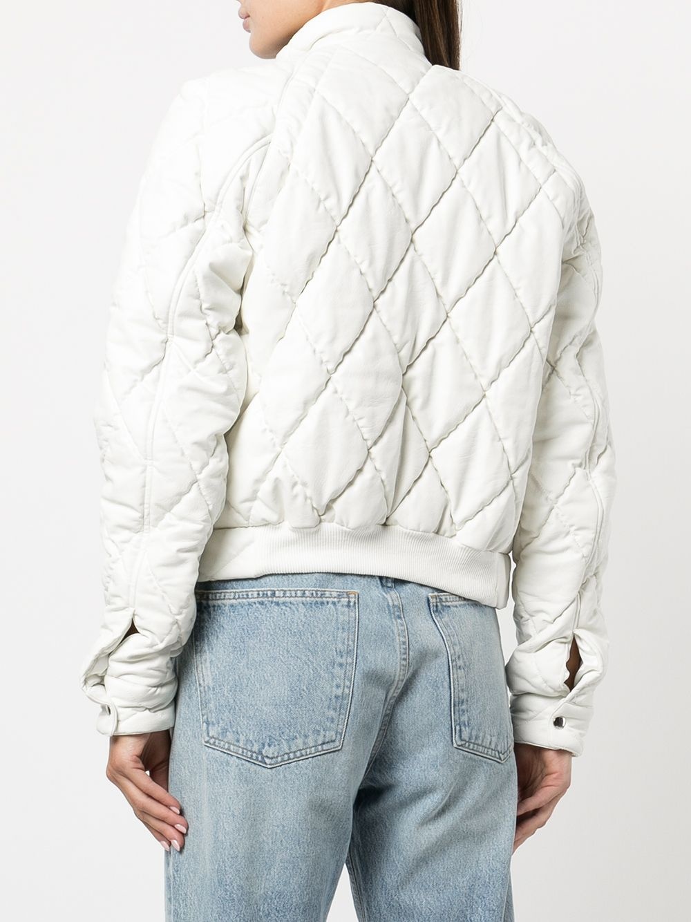 quilted bomber jacket - 4