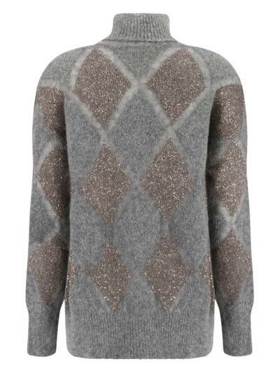 Brunello Cucinelli sequin-embellished jumper outlook