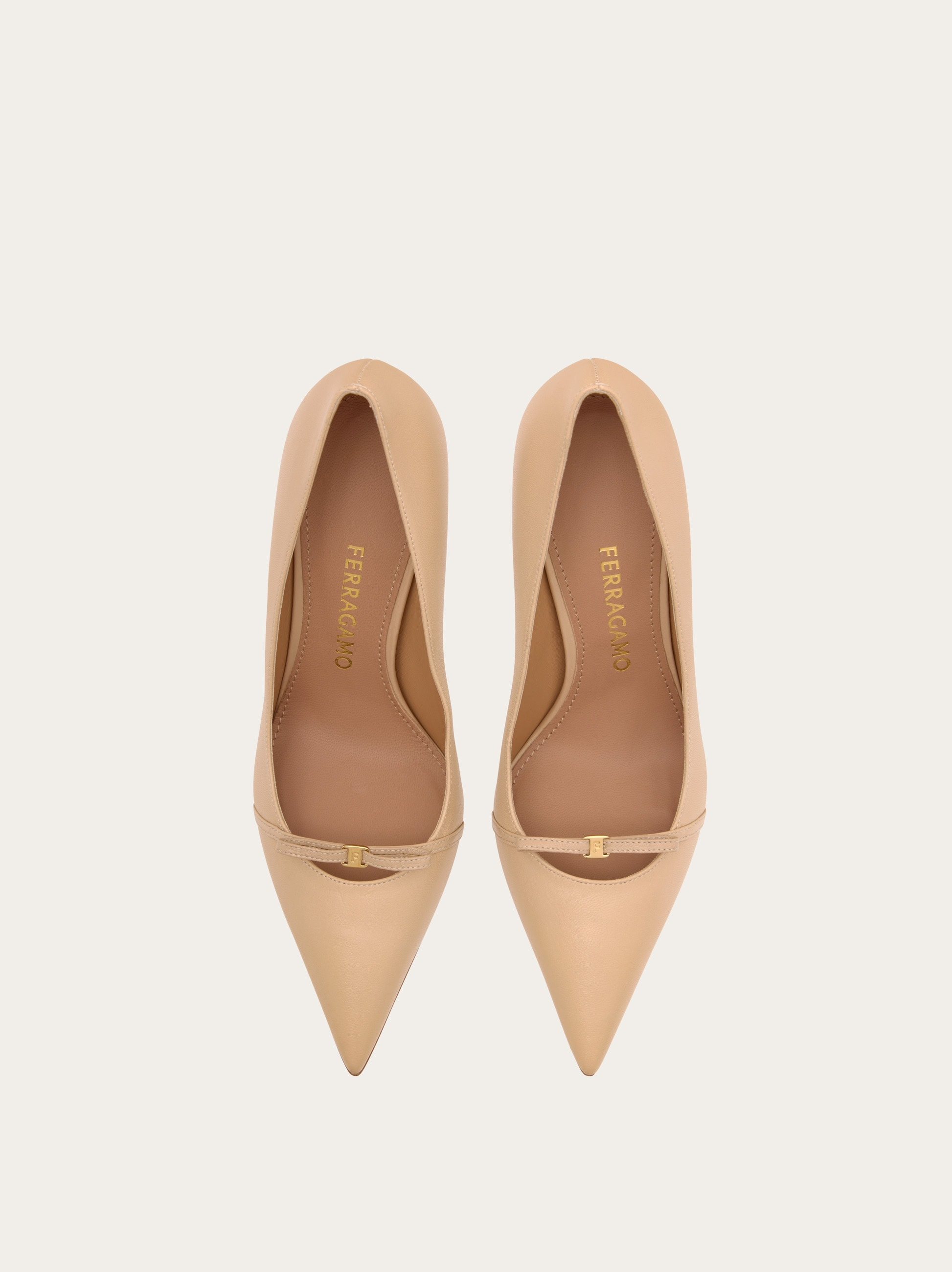 Mini bow mid heel pump - 3